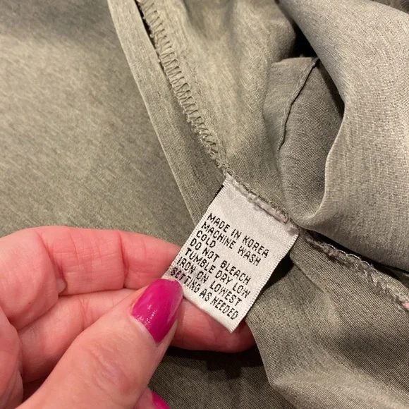 Pavo by Lastrada Men’s Short Sleeve Large Polyester Green Shirt Buttons - Picture 15 of 17